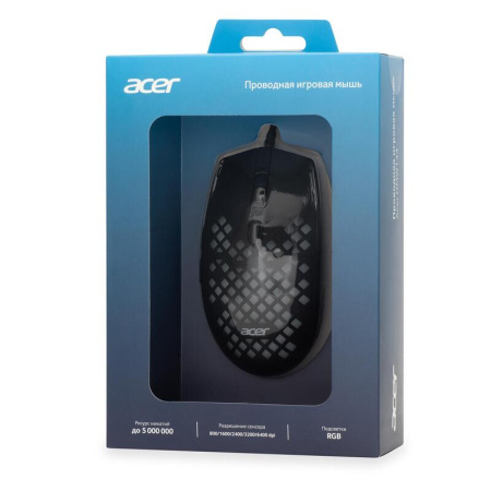 Мышь проводная Acer OMW134 черная (ZL.MCEEE.018)