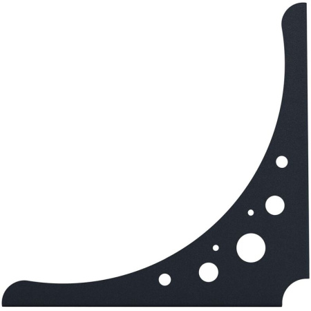 Кронштейн набор для полки S200B (черный)