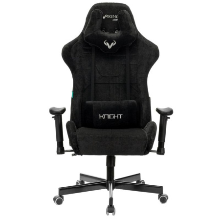 Кресло игровое Zombie Viking Knight Fabric черное (ткань, металл) Кресло игровое Zombie Viking Knight Fabric черное (ткань, металл)