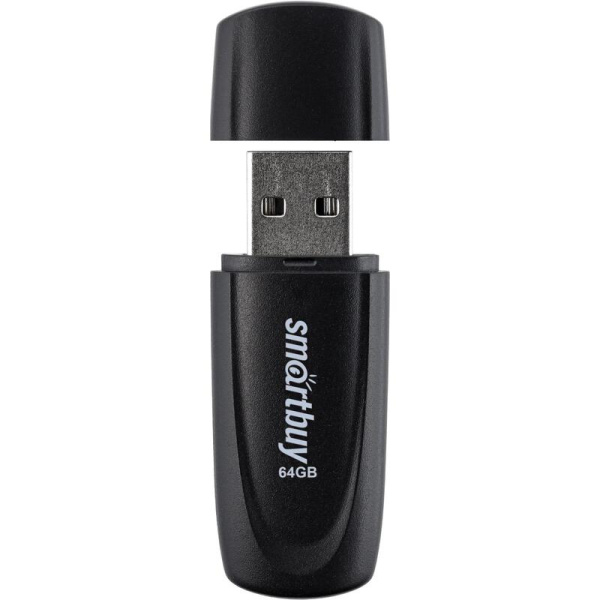 Флешка USB 2.0 64 ГБ SmartBuy Scout (SB064GB2SCK)
