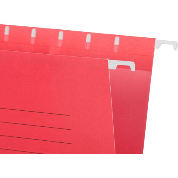 Подвесная папка Attache Foolscap до 200 листов красная (5 штук в   упаковке)