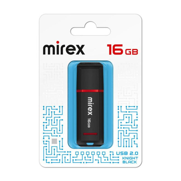 Флешка USB 2.0 16 ГБ Mirex Knight (13600-FMUKNT16)
