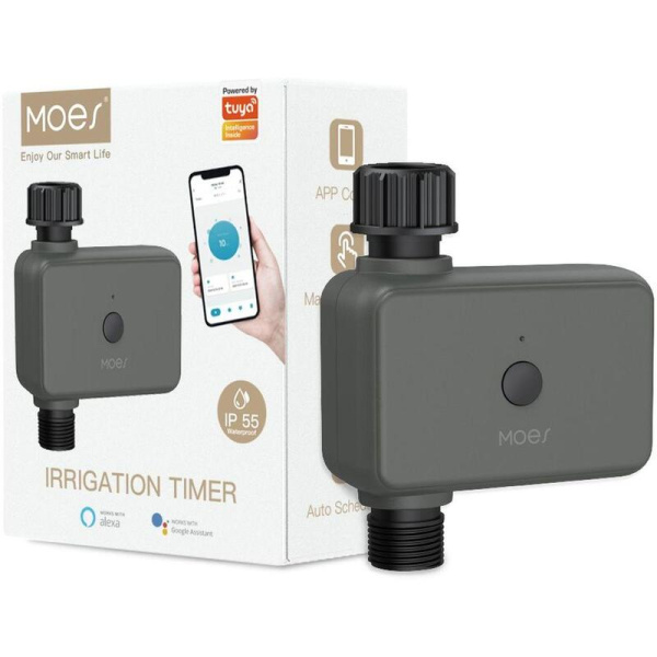 Кран MOES Bluetooth серый (BWV-YC)