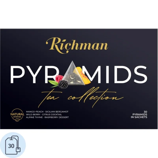 Чай ассорти Richman 30 пирамидок