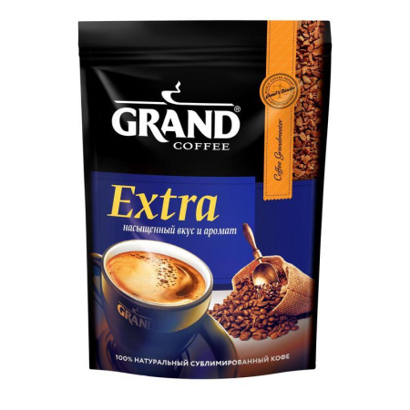 Кофе растворимый Grand Extra 150 г (пакет)