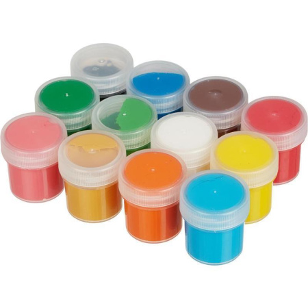 Гуашь №1 School Шустрики 12 цветов Гуашь №1 School Шустрики 12 цветов