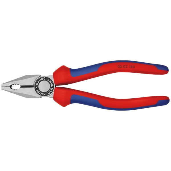 Плоскогубцы комбинированные Knipex 180 мм (KN-0302180)