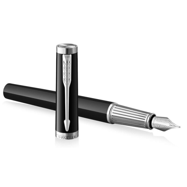 Ручка перьевая Parker Ingenuity Black CT цвет чернил синий цвет корпуса  черный (артикул производителя 2181994)