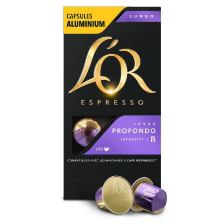 Капсулы для кофемашин L'or Espresso Lungo Profondo (10 штук в упаковке)