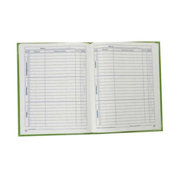Дневник школьный Апплика с 1-11 классы голубой твердая обложка