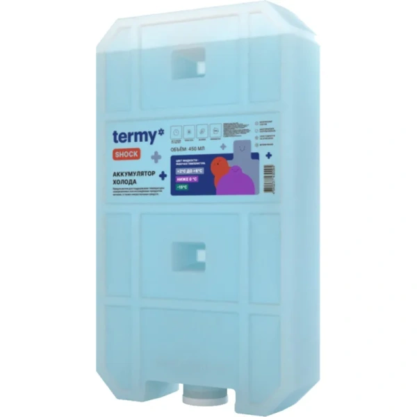 Аккумулятор холода Termy Shock 17.3х3.2х9.7 см 429 г
