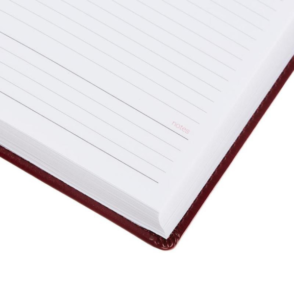 Ежедневник недатированный InFolio Lozanna искусственная кожа А5 160 листов бордовый (140х200 мм)