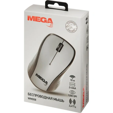 Мышь беспроводная ProMega jet WM008 серая