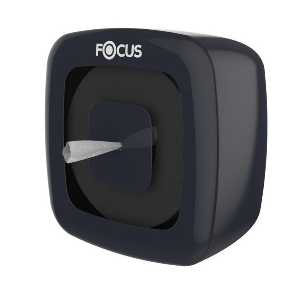Диспенсер для туалетной бумаги в рулонах Focus пластиковый черный (код  производителя 8076286)