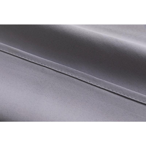 Комплект штор Casa Conforte Блэкаут (2 портьеры 200х270 см) серый