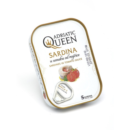 Сардины Adriatic Queen в томатном соусе 105 г