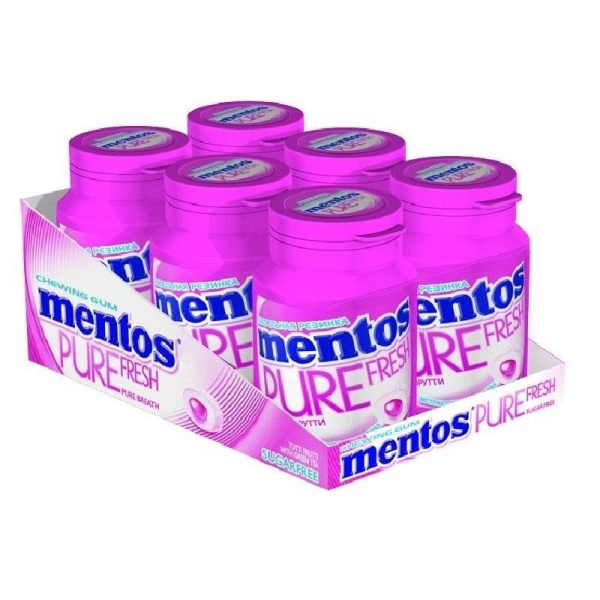 Жевательная резинка Mentos Pure Fresh Тутти-фрутти 54 г