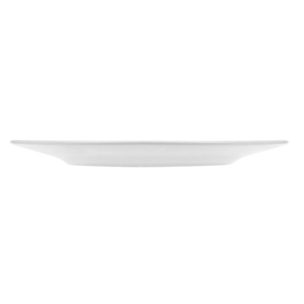 Тарелка фарфоровая Tvist Ivory диаметр 230 мм белая (фк4003)