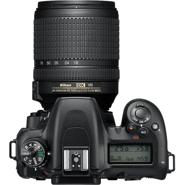 Зеркальный фотоаппарат Nikon D7500 + объектив AF-S DX Nikkor 18-140 VR черный