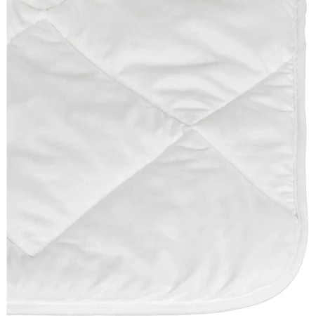 Одеяло Luscan 2-спальное 200х220 см стёганое с кантом белое