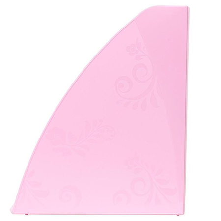 Вертикальный накопитель Attache Selection Flamingo пластиковый розовый  ширина 85 мм
