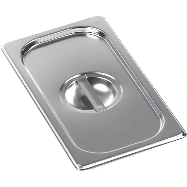 Крышка для гастроёмкости GN 1/3 32.5х17.6 см нержавеющая сталь