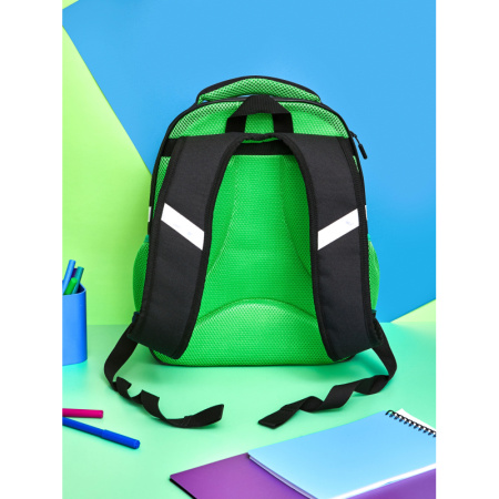 Ранец Комус Класс Light1 Фэнтези анатомический черный с одним отделением