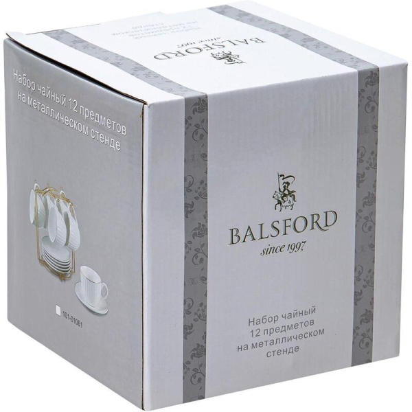 Сервиз чайный Balsford Грация Шелк (12 предметов на 6 персон)