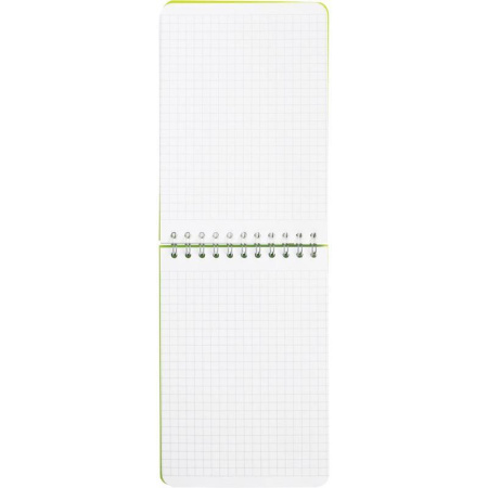 Блокнот Attache Fantasy А6 80 листов салатовый в клетку на спирали (103х160 мм)