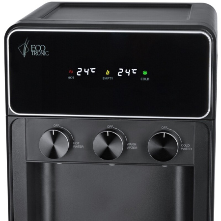 Кулер для воды Ecotronic K42-LXEM черный (нагрев и охлаждение)