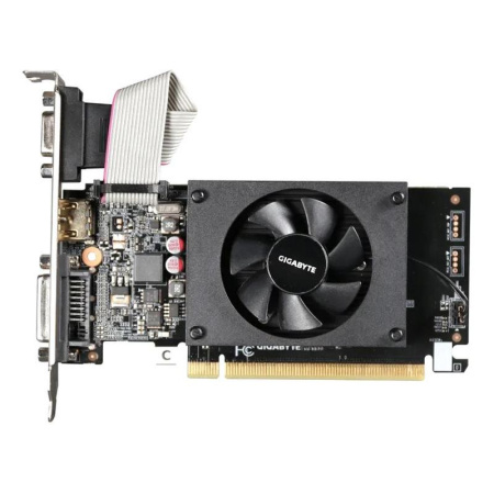 Видеокарта Gigabyte GT710 (GV-N710D3-2GL 2.0) Видеокарта Gigabyte GT710 (GV-N710D3-2GL 2.0)