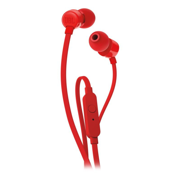 Наушники JBL Tune 110 красные (JBLT110RED)