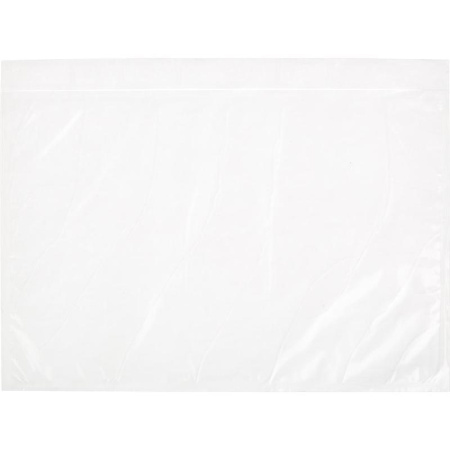 Пакет для сопроводительных документов самоклеящийся DocuFix полиэтиленовый стрип 240х165 мм (1000 штук в упаковке)