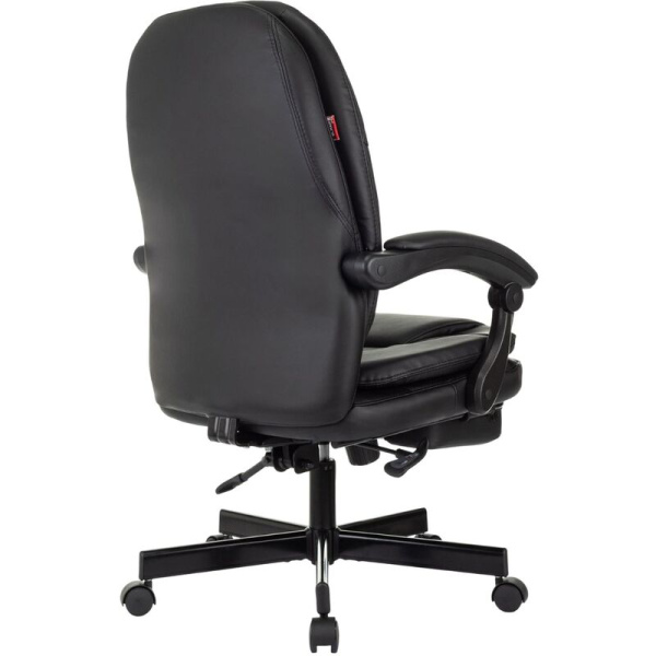 Кресло для руководителя Easy Chair 668 эргономичное черное (экокожа,  пластик)