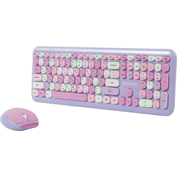 Комплект беспроводной клавиатура и мышь Smartbuy (SBC-666395AG-V)