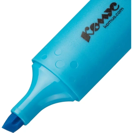 Текстовыделитель Комус Legend синий (толщина линии 1-5 мм)