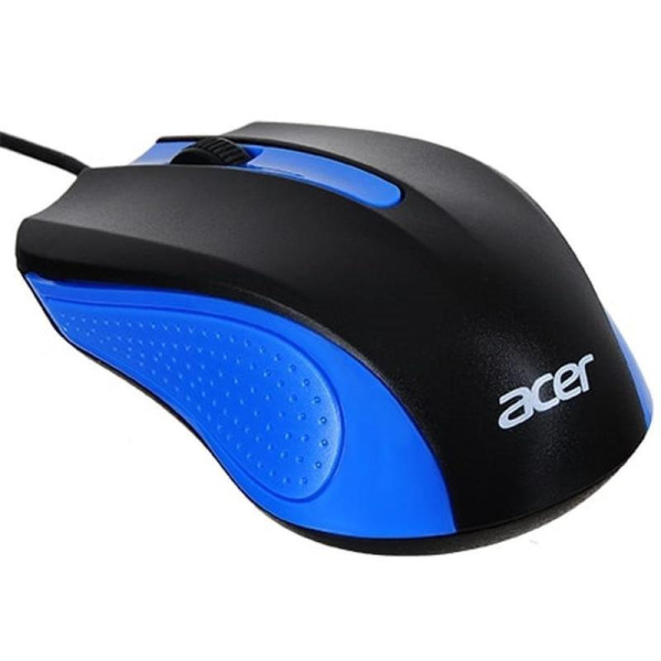 Мышь компьютерная Acer OMW011 черно-синяя
