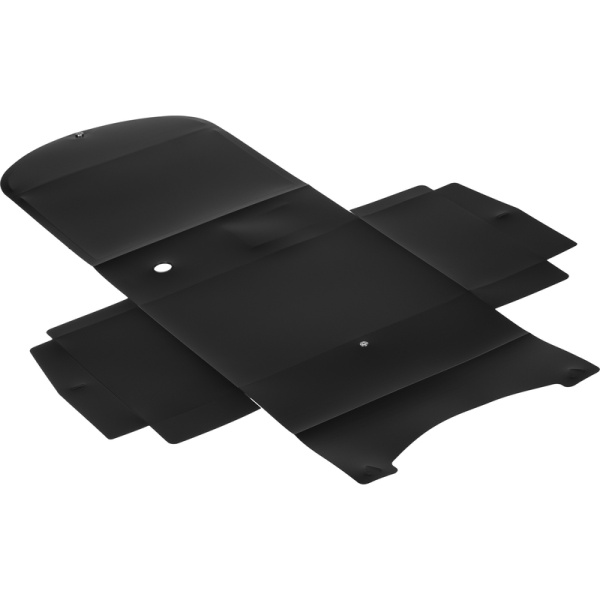 Короб архивный из полипропилена Attache 330x120x245 мм на кнопке черный  до 1200 листов