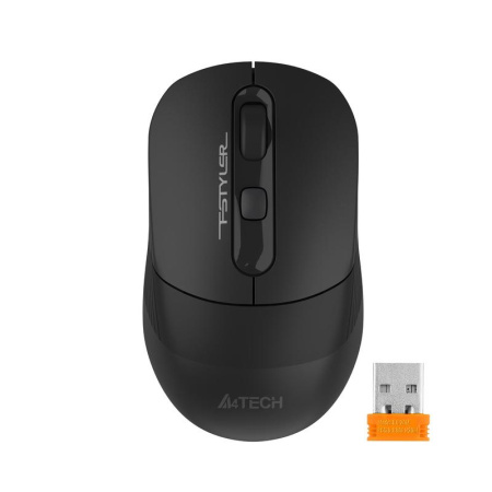Мышь беспроводная A4Tech Fstyler FB10C черная (FB10C STONE BLACK)