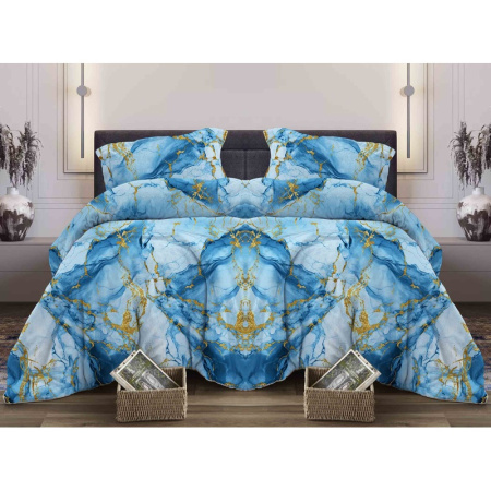 Постельное бельё Lovely textile Мрамор (евро, бязь)