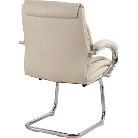 Конференц-кресло Easy Chair 516V PU бежевое (экокожа,   металл)