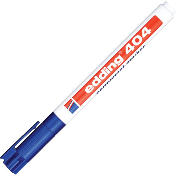 Маркер перманентный Edding E-404/3 синий (толщина линии 0.75 мм)