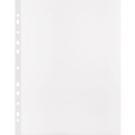 Файл-вкладыш Attache А4 35 мкм рифленый прозрачный 100 штук в упаковке