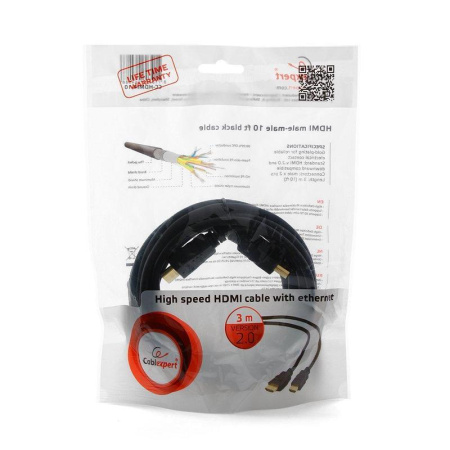 Кабель Cablexpert HDMI - HDMI 3 метра (CC-HDMI4-10)