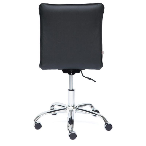 Кресло офисное Zero черное (искусственная кожа, металл)