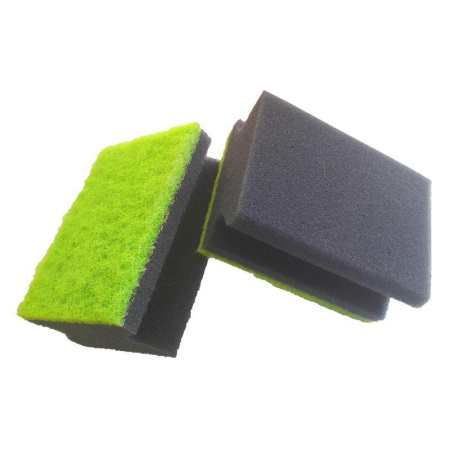 Губки для мытья посуды Master Fresh Black поролоновые с абразивным слоем 140x100x45 мм 2 штуки в упаковке Губки для мытья посуды Master Fresh Black поролоновые с абразивным слоем 140x100x45 мм 2 штуки в упаковке