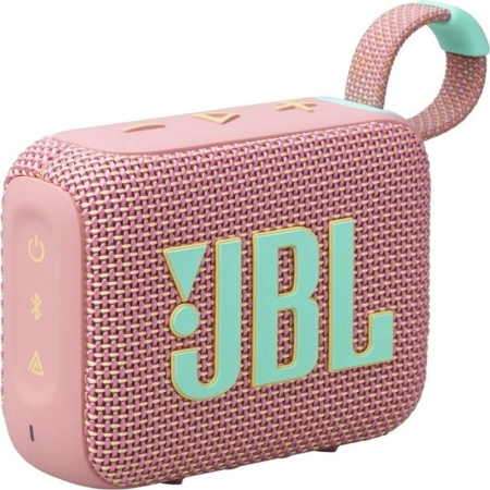 Акустическая система JBL GO 4 розовая (JBLGO4PINK) Акустическая система JBL GO 4 розовая (JBLGO4PINK)