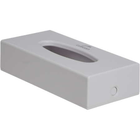 Диспенсер для салфеток Luscan настольный пластиковый белый