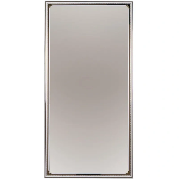 Зеркало настенное 121Б (белая косичка, 600x1200 мм, прямоугольное)