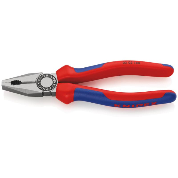 Плоскогубцы комбинированные Knipex 180 мм (KN-0302180)